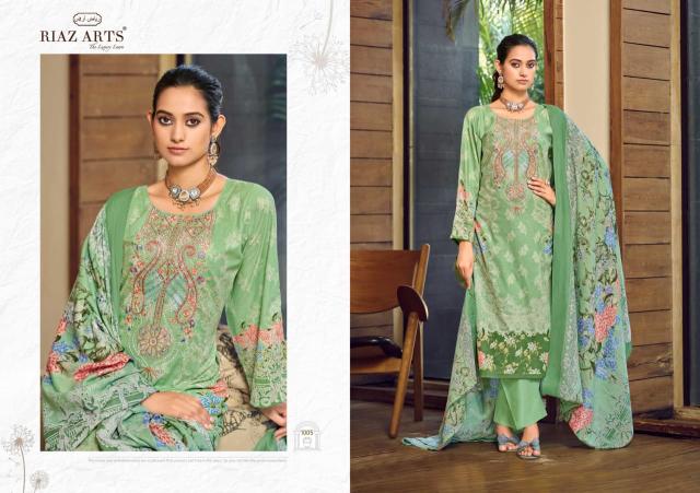 Riaz arts musafir 32 non catalouge dress materials wholesaler with the logo